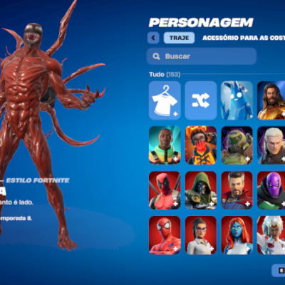 CONTA FORTNITE +150 SKINS E 400 JOGOS NA EPIC INCLUSOS