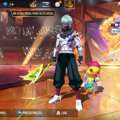 Conta Gemada de Free Fire