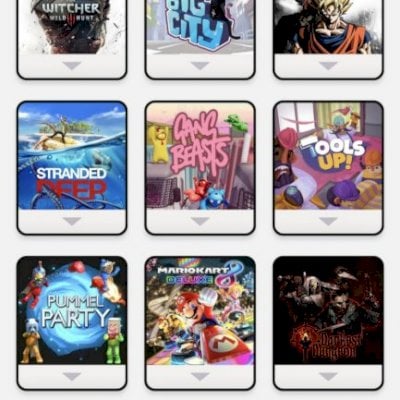 Conta com Zelda, Mario kart, pokémon