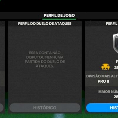 Conta muito boa de fc