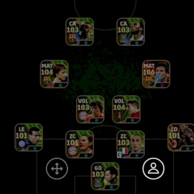 Conta efootball full ímpeto.