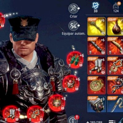 Conta Mir4 Lvl 111  Power 200k e 15 Pet Epicos