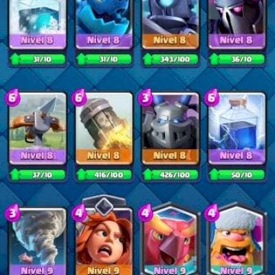 Conta clash royale arena 15