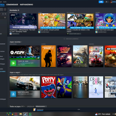 Vendo Conta da Steam