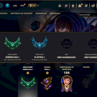 Esmeralda 1 com 140 Champs e 13 Skins