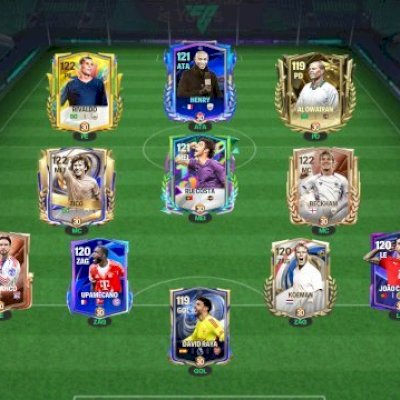 CONTA EA FC MOBILE ANTIGA!!!