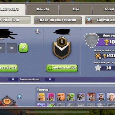 Cv 10, lvl 84, 5 construtores (preço negociável)