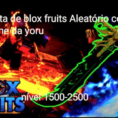 Conta de blox fruits Aleatória com yoru