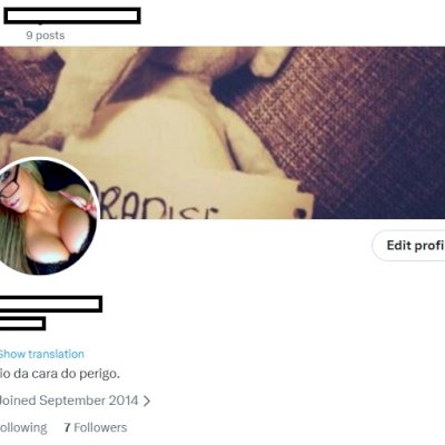 2014 Conta do Twitter Antiga X + Tematica LGBT feminino 18+