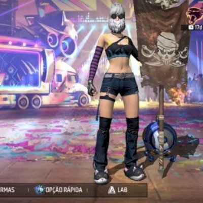 Conta de Free Fire antiga