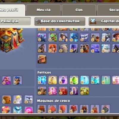 Conta CV 16, com todas as melhorias feitas, aguardando proxima atualização.