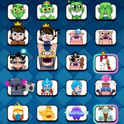 Conta no clássico Royale, Barata gemada