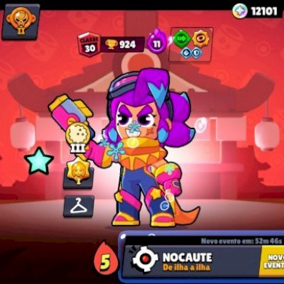 conta 14k de troféus e com 41 brawlers