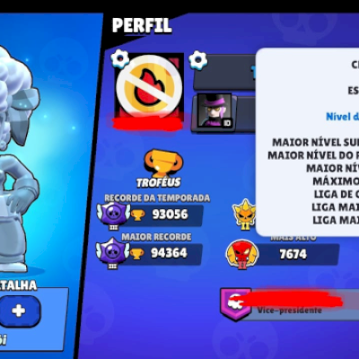 Conta de 2018-93k com Skins e Passes (alem do pro)