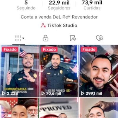 Tiktok [MONETIZADO] 23k seguidor real RPM 0,52 altíssimo e, recompensa adicional