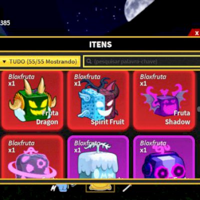 CONTA BLOX FRUITS no SEA 3 com fruta perm
