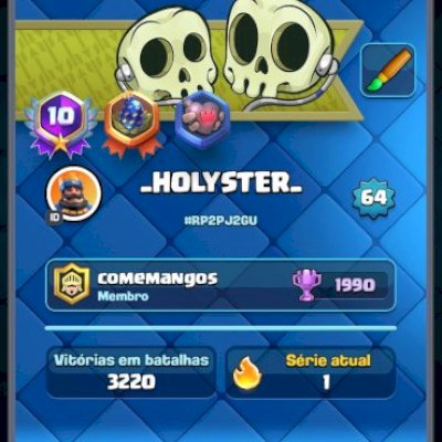 CONTA COM EMBLEMA 10 ANOS