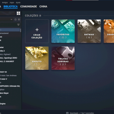 conta steam 119 jogos bons