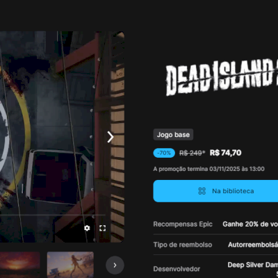 conta rocket league e dead island