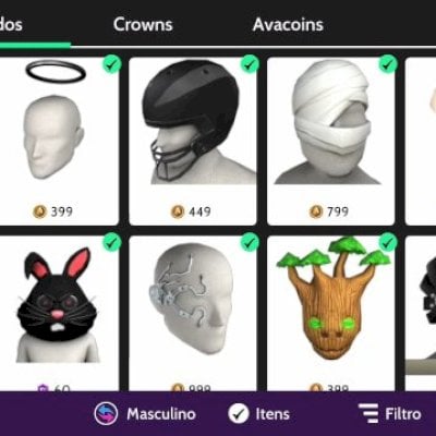 Conta masculina Avakin Life