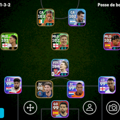 Conta Efootball Força 3098 2 Icons e 3 Showtimes Brabos