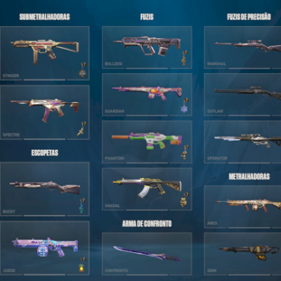 skins tops de pro player baratas