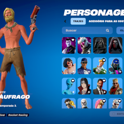 Vende-se Conta Rara de Fortnite e Rocket League