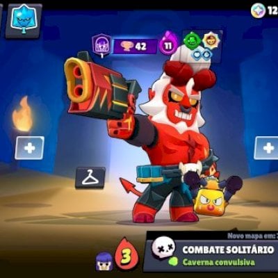 Conta com 28 brawlers Full nível 11 e 223 skins sendo várias raras, Full acesso!