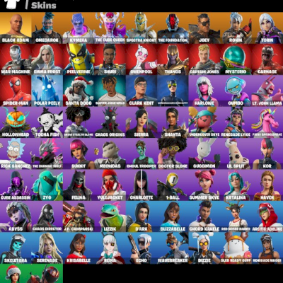 (MENOR PREÇO!) CONTA DE FORTNITE COM +74 SKINS | +99 PICARETAS | +66 GLIDERS!