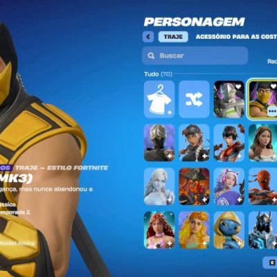 Conta Fortnite | 68 Skins | Scorpion (MK3) | Entrega automática!