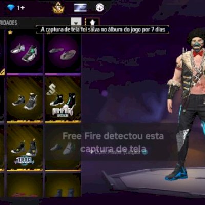 Conta de free fire MT boa !