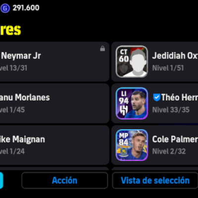 Conta EFootball Mobile 2988 | Messi, Massaro, Diouf, Neymar| Aceito negociação