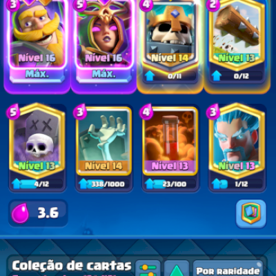 Vendo conta Clash pra sair HOJE!