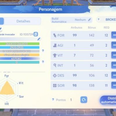 GUNS 875k de power, 2 peças alvitr, Huan e Gênesis lvl 3