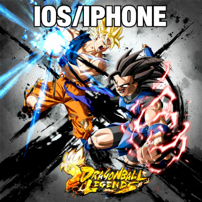 Dragon Ball Legends - Contas starters com Cristais - IOS/IPHONE
