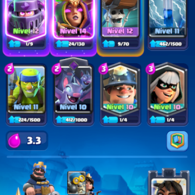Conta Clash Royale arena 20
