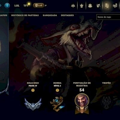 conta lol ganhando 37 pdl prata