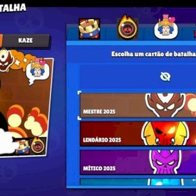 CONTA DE BRAWL STARS SUPER RARA ACOPLADA COM CONTA DE CLASH ROYALE