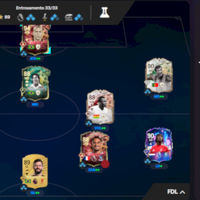 Vendo EAFC 26 - com Ronaldo Fenômeno R9, Rice TOTY 94