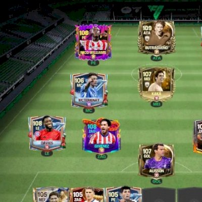 Conta é ger 108 com 575 milhões 3 jogadores negociáveis e 3 ger 105 no banco