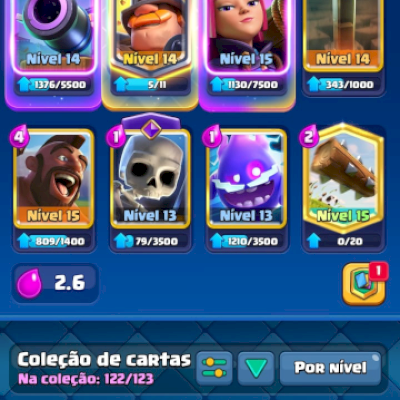 CONTA SUPERCELL COM CLASH ROYALE E OFF CLANS COM COMPROVANTES DE COMPRAS
