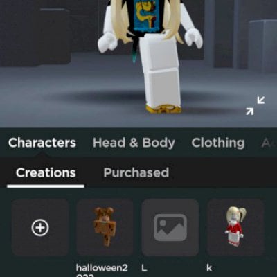 Korblox! vários itens e estilos