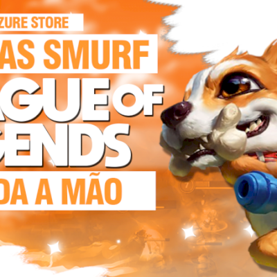CONTA SMURF LEAGUE OF LEGENDS UPADA A MÃO LVL +30 ( PROMOÇÃO )
