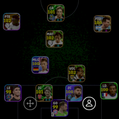 Conta de efotball 3151 de força com pack da argentina