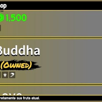 Conta de blox fruit com muitas perma