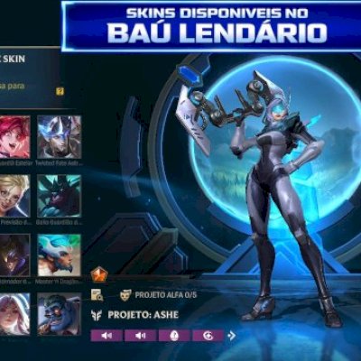 CONTAS WILD RIFT PRONTAS PRA RANKED + BAÚ SKIN LENDÁRIA