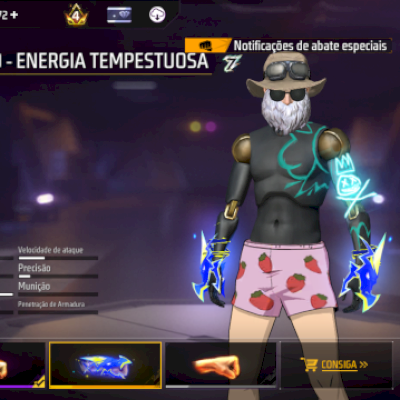 VENDO CONTA DE FREE FIRE GEMADA