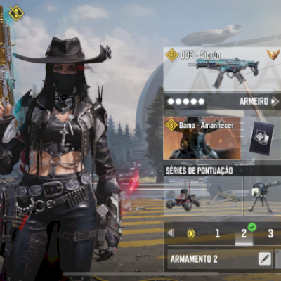 Conta Codm com skin e armas lendárias