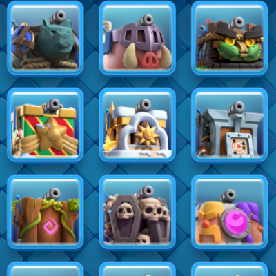 Conta com 14k de troféus de Clash Royale
