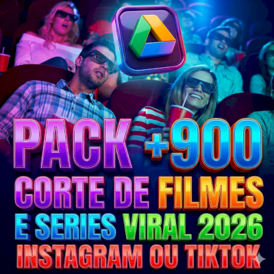 Pack +900 Corte de Filmes series Viral 2026 Instagram Tiktok - Outros